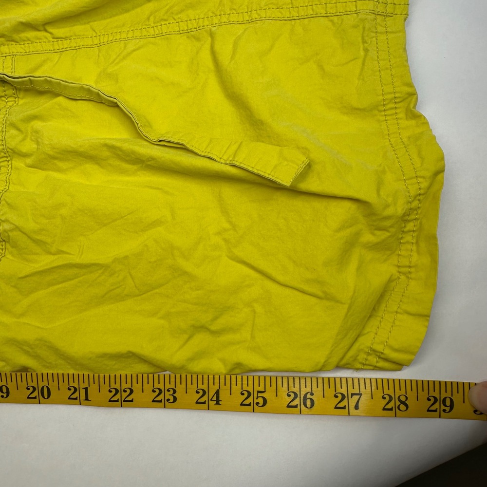 Wild Fable Yellow Wide Leg Cargo Utility Pants Womens Small D-Ring Straps Baggy - Picture 9 of 11